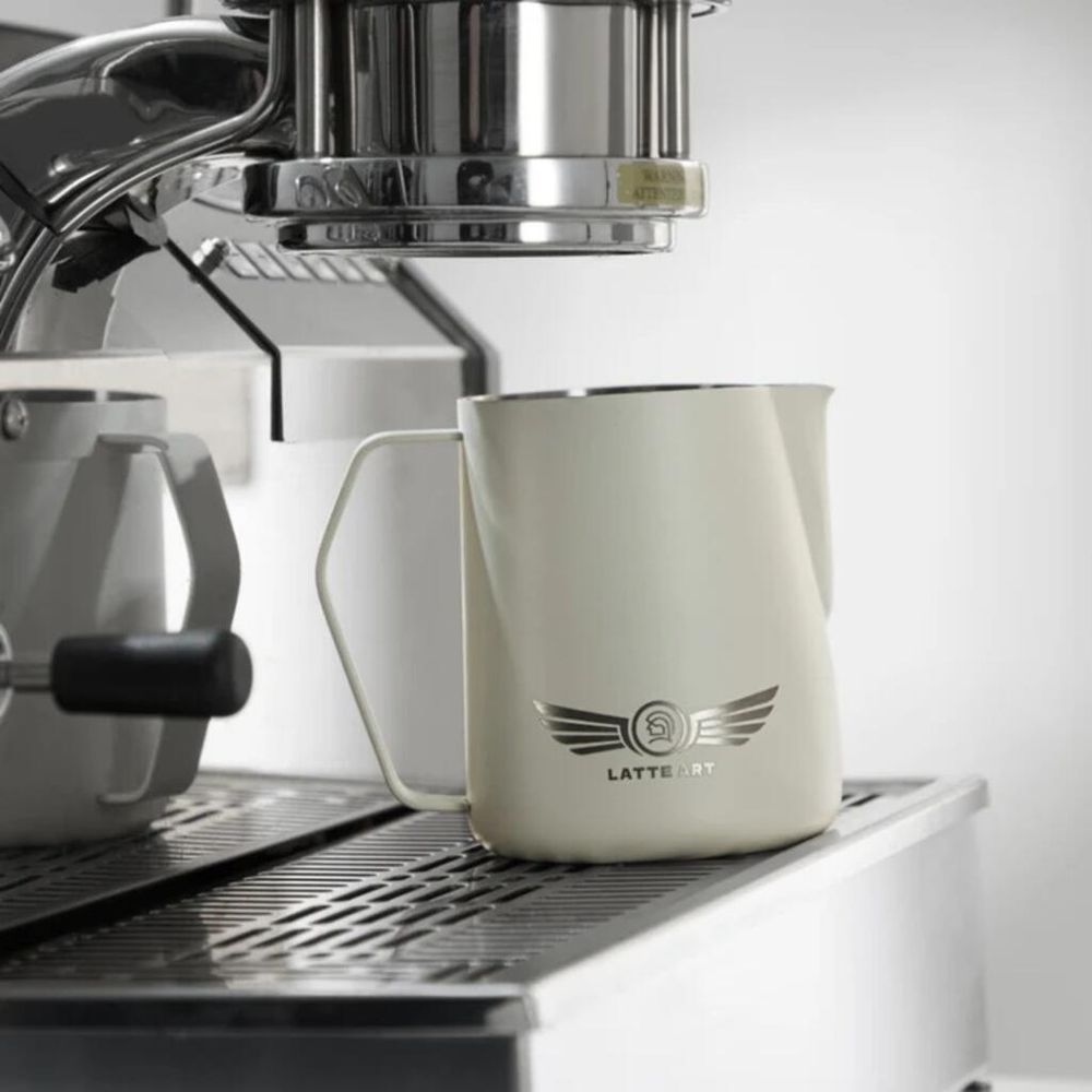 Питчер молочник 600 мл LATTE ART белый матовый нерж. ZeroHero