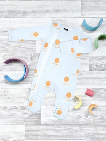 Комбинезон Mjölk Sleep and Play Новый день, уценка