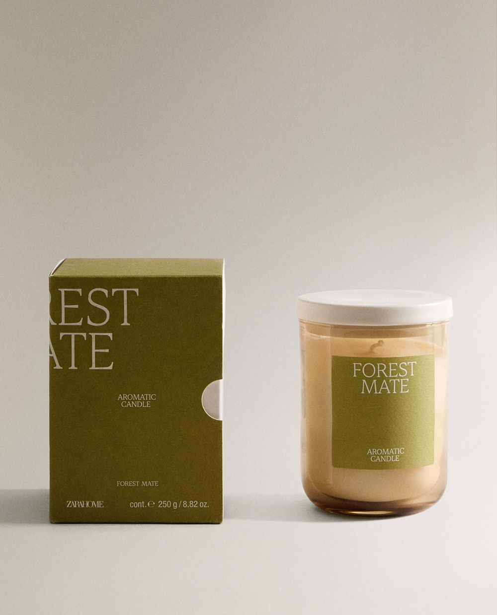 Zara Home - Ароматическая свеча forest mate, 250 г