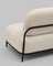Стоун new ткань букле молочный
