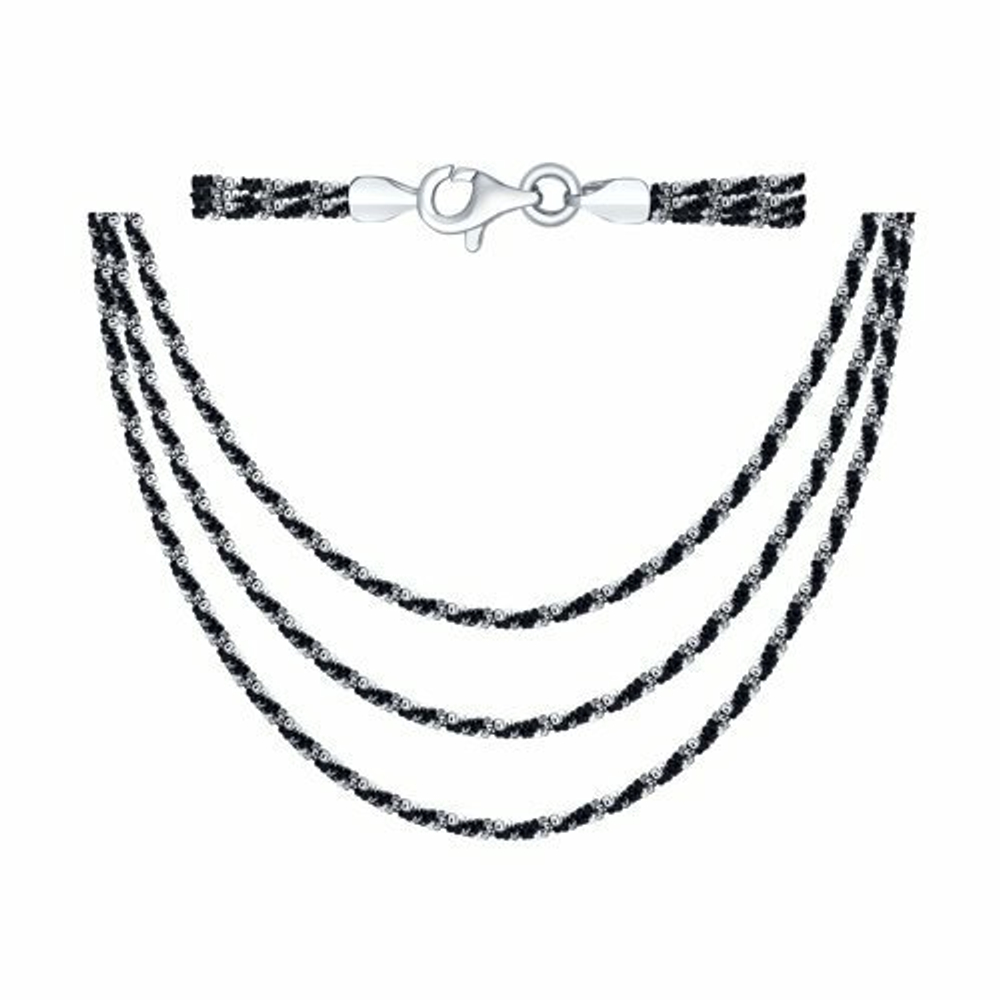 Колье из серебра