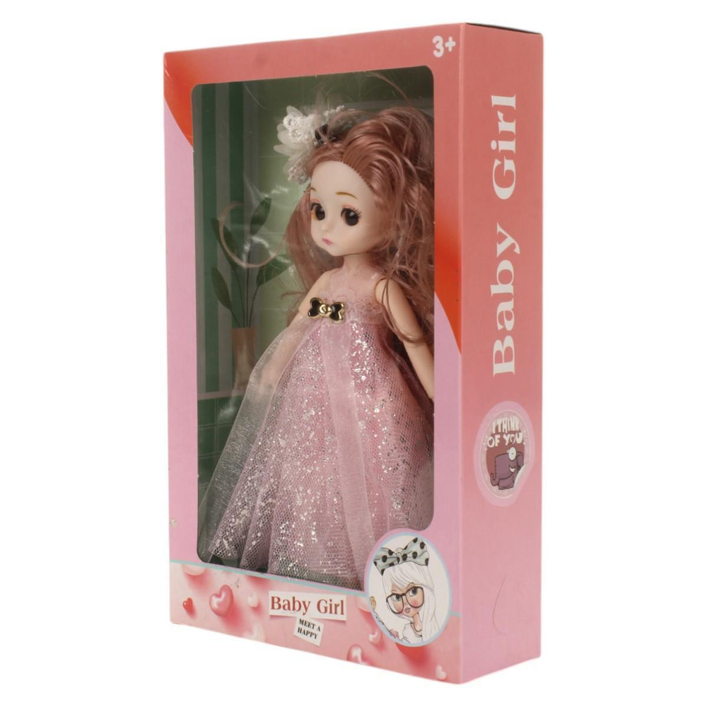 Кукла Классическая-мини 25см, коробка 921