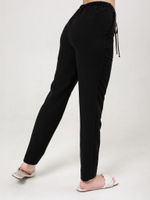 Черные медицинские брюки женские MediS Б-125