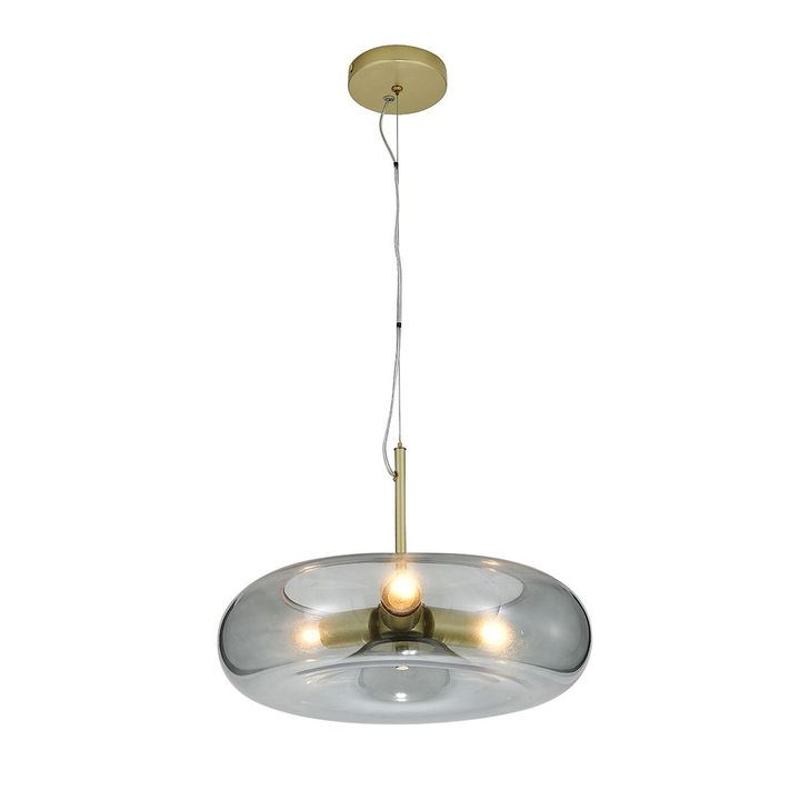 Подвесной светильник Indigo Leggero 11062/3P Smoke V000541