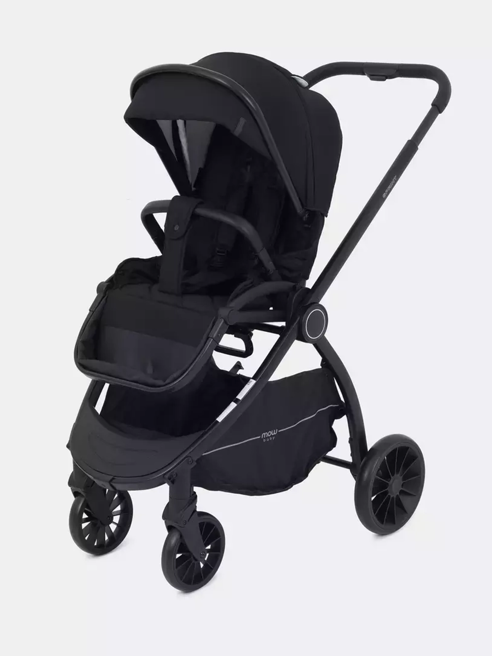Коляска детская MOWBaby 2 в 1 "SPRINT" МВ321 Black
