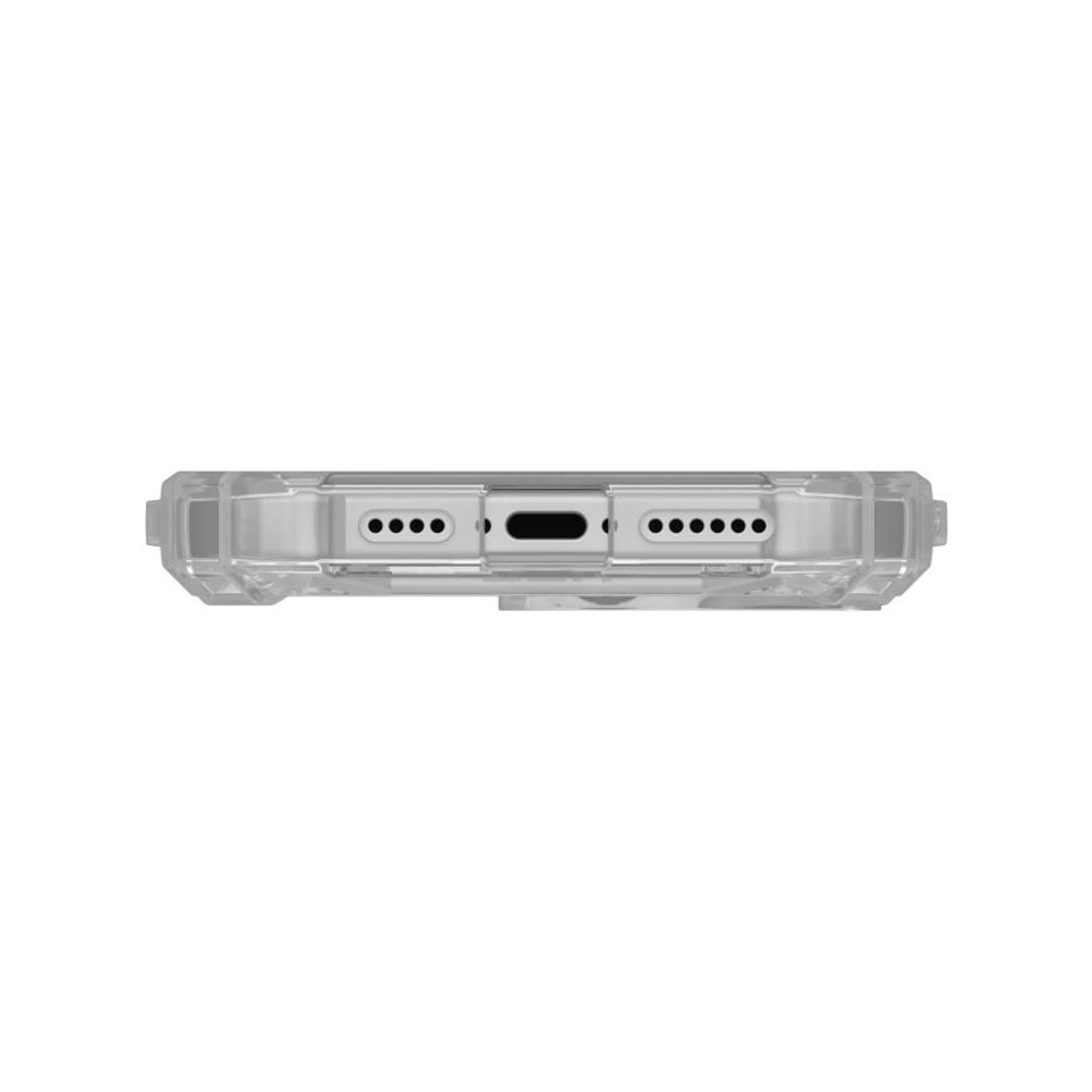Защитный прозрачный чехол MagSafe с подставкой UAG Plasma XTE для iPhone 16 Pro Max Полупрозрачный композитный гибридный чехол со встроенной подставкой, высоким уровнем защиты при падении и вырезом для Контроллера камеры