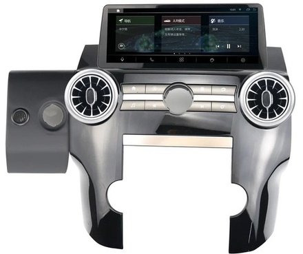Магнитола для Land Rover Discovery 4 2009-2011 - Carmedia NH-R1209FW монитор 12.3" в стиле MERCEDES на Android 11, CarPlay, 4G SIM-слот