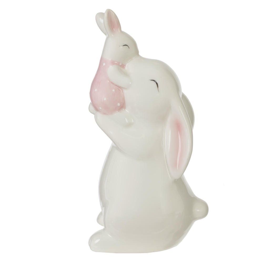 GAEM Фигурка декоративная "Зайцы", L8,5 W9,5 H18 см