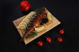 Рыба на мангале