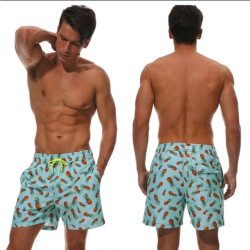 Мужские шорты голубые Romeo Rossi 9504-7