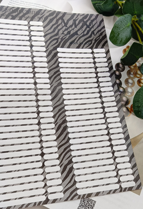 Наклейки на типсы MIW NAILS №11