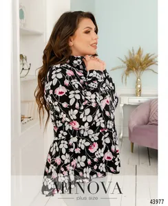 Блуза 2229-черный Minova