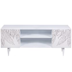 Тумба под ТВ Тропик 155см Классик Айс Сильвер