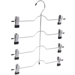 Вешалка многофунциональная «ИДЕЯДОМА», цвет металл, 4 отд, 33*37см (Лейбл Селфи)