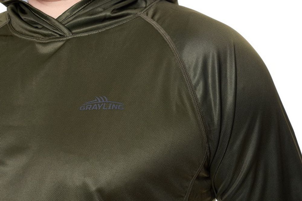 Лонгслив с капюшоном Sargan (Сарган) (Хаки)