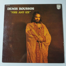 Винтажная виниловая пластинка LP Demis Roussos Fire And Ice (France 1971) End Of The Line