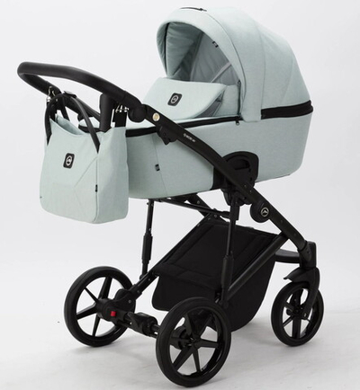 Детская коляска Adamex Mobi 2 в 1 M-TK27	(СЕРО-ЗЕЛЕНЫЙ)