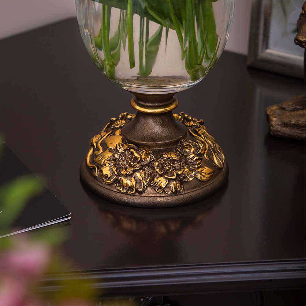 Ваза для цветов Лето Бронза