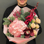 Букет цветов «‎Зимний флэш»