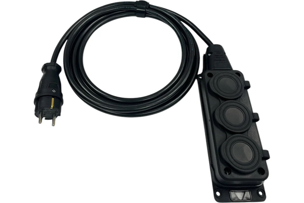 Удлинитель силовой iTOK i-CONNECT-COLOR-SU-PVS-310-3-54-50-BLACK