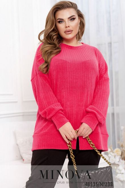 Туника 238-Малиновый Minova Фото 2