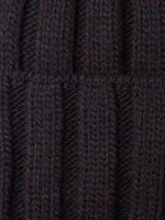 Шапка детская зимняя вязаная с помпоном