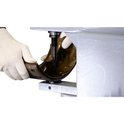 KraftWell (KRW300) Станок для наклепки накладок на тормозные колодки (пневмо)