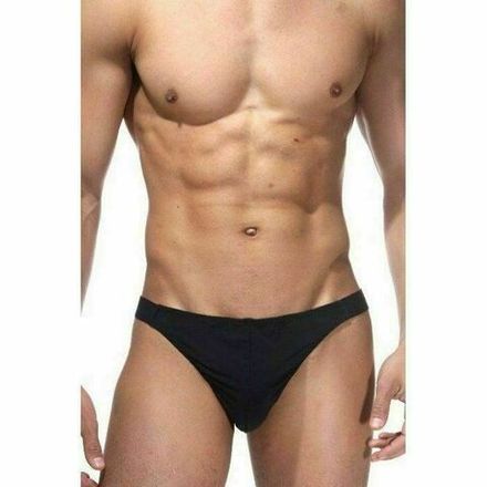 Трусы мужские тонги черные LaBlinque LB15014