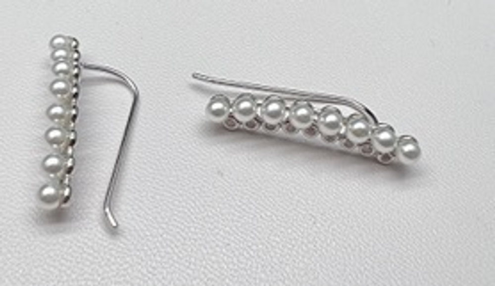 Серьги из серебра 925 пробы