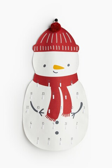 H&M РОЖДЕСТВЕНСКИЙ АДВЕНТ-КАЛЕНДАРЬ, БЕЛЫЙ