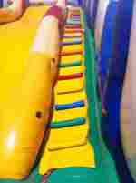 Надувная водная горка с бассейном «Карибы», 21*7*10 м