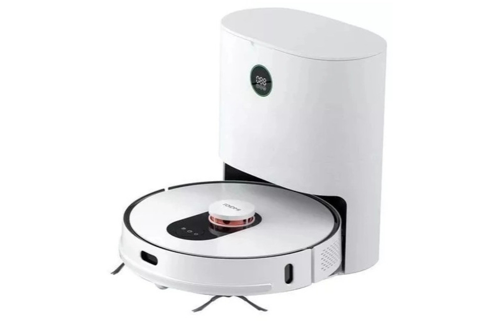 Робот-пылесос Roidmi EVE Plus с базой самоочистки, белый
