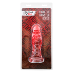 Силиконовый вибратор 21,7см ToyFa Black&Red Monster Docus 901020