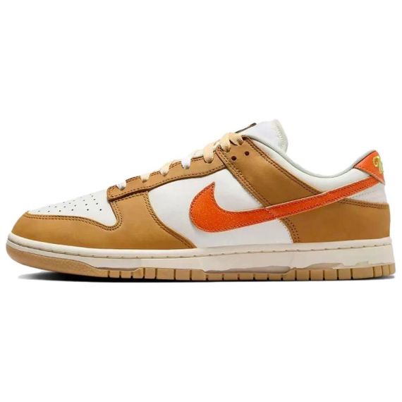 NIKE Dunk Кроссовки для скейтбординга Низкие Белый Желтый Мужские