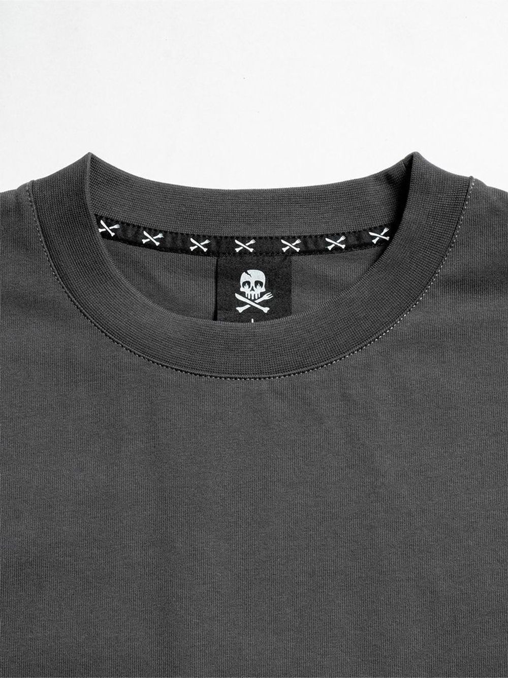 Футболка Hardlunch оверсайз Premium темно-серая