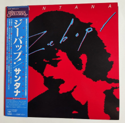 Винтажная виниловая пластинка LP Santana Zebop (Japan 1981) (Obi)
