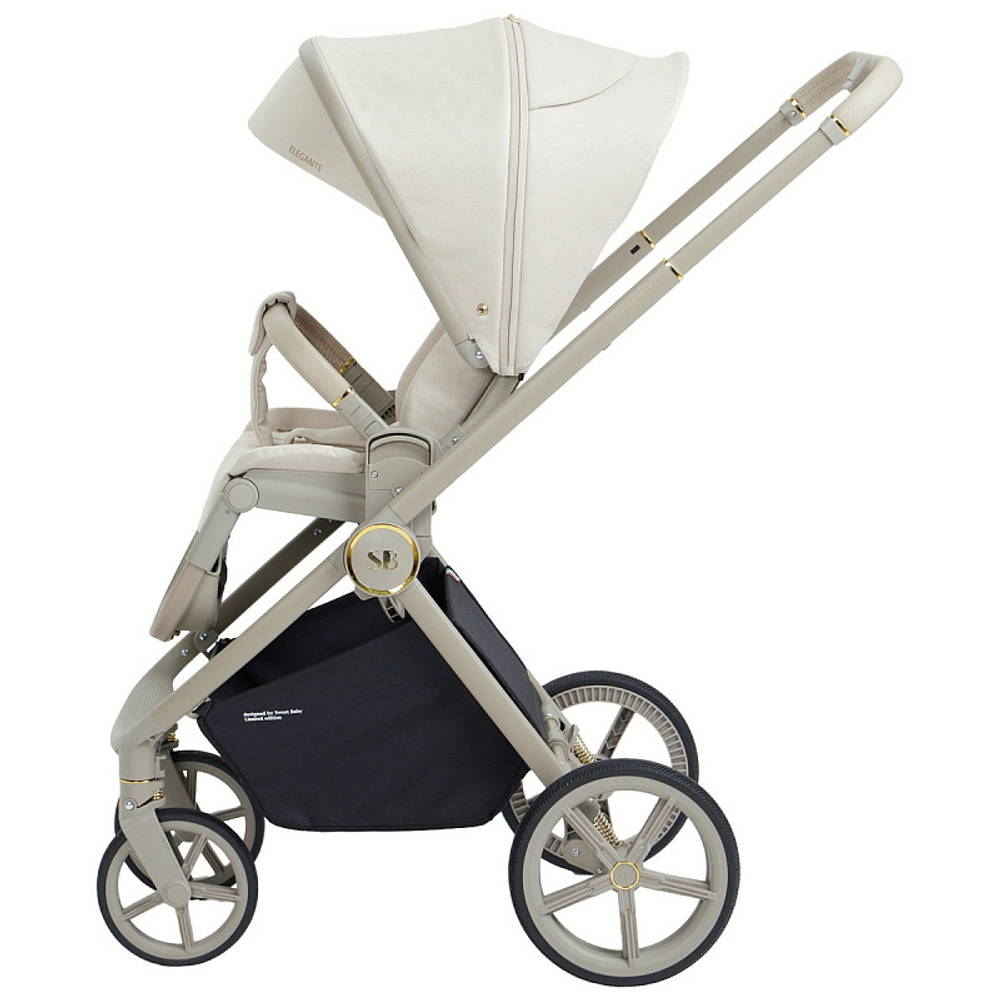 Детская коляска Sweet Baby Elegante 2 в 1 LT Beige