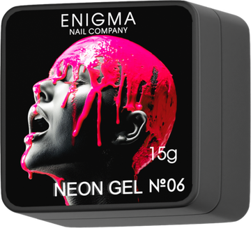 Гель для наращивания ENIGMA NEON gel 06 15g.