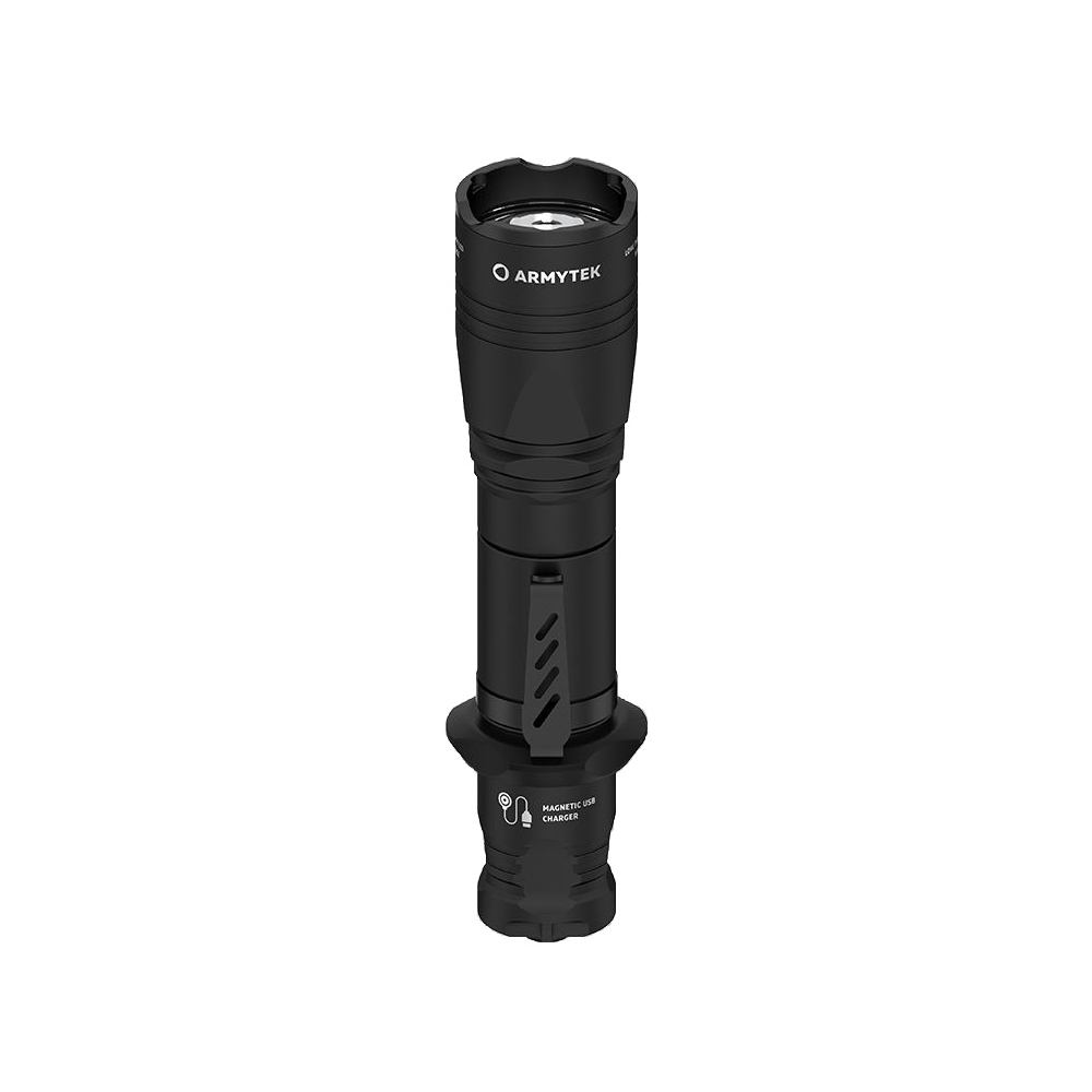 Фонарь тактический Armytek Dobermann Pro Magnet USB / XHP35.2 HI / Теплый /1400 лм (OLIVE) (F07501WO)