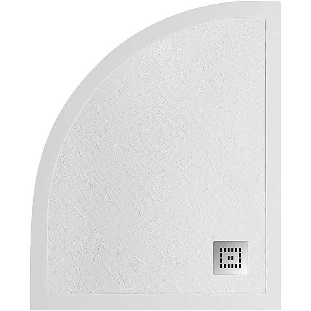 Душевой поддон из искусственного камня BelBagno Uno 120x90 R TRAY-MR-UNO-RH-120/90-550-35-W-R-CR Белый