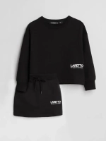 Костюм для девочек, свитшот и юбка