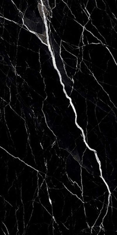 Керамогранит Flash Black черный Полированный  120