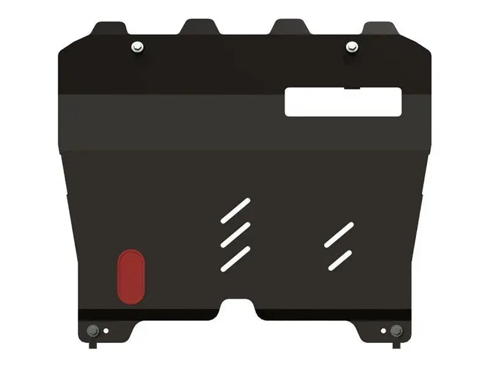 Защита картера и КПП Sheriff для Nissan Murano II (Z51) 2008-2010 арт.15.1593
