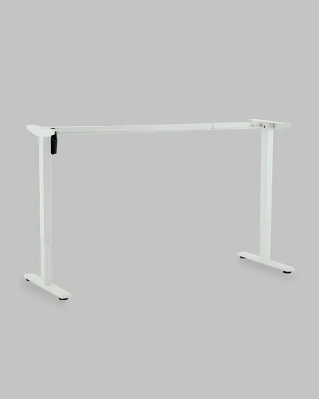 Подстолье для стола с электроприводом и регулировкой высоты, 1 мотор, память 3 уровня высоты, белый