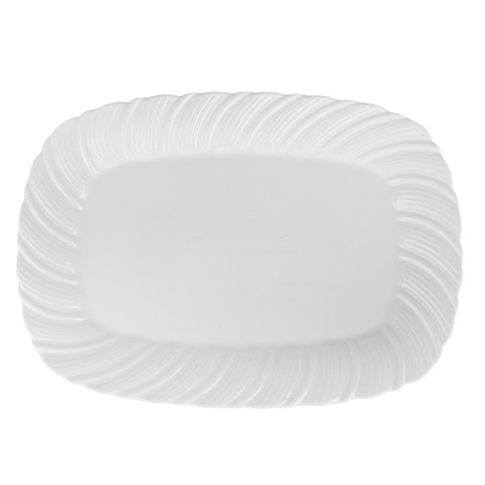 Блюдо сервировочное " " 30*20*3см. (min6) (фарфор) (транспортная упаковка)