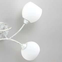 Citilux Флорида CL148140 Люстра потолочная Белая с патиной