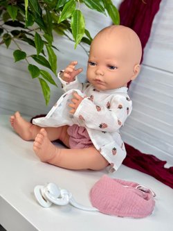 Кукла Реборн BERJUAN виниловая 45см Newborn (8125)