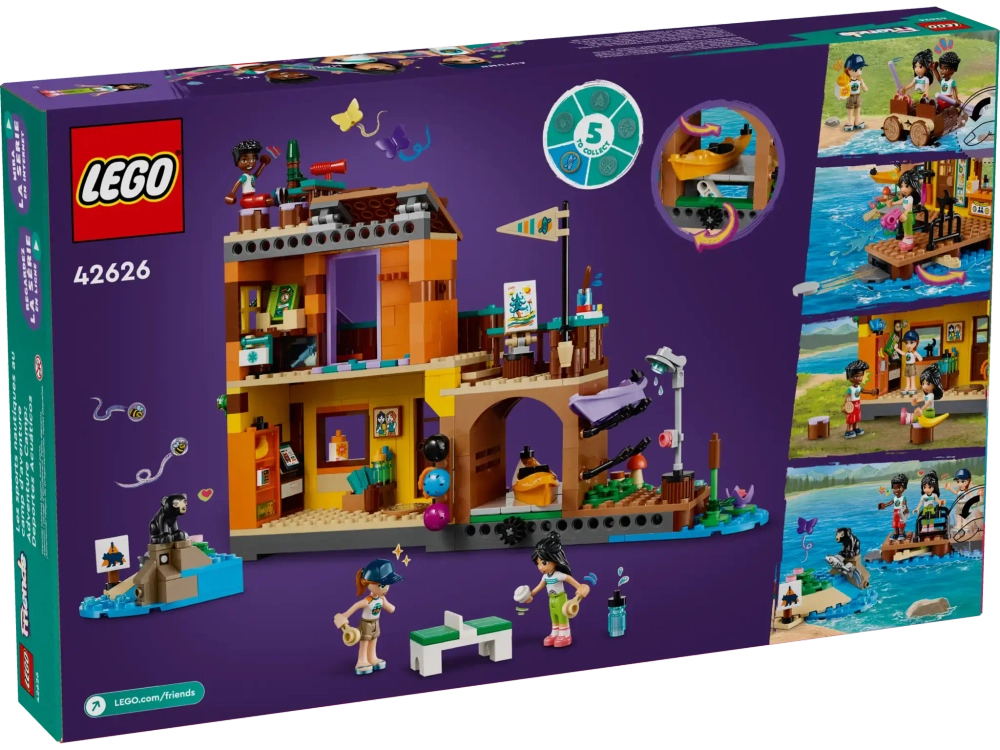 Конструктор LEGO Friends 42626 Водные виды спорта в летнем лагере
