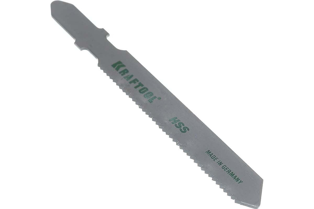 Пилки KRAFTOOL для эл/лобзика, HSS, по металлу, 1.5-2 мм, EU-хвост., шаг 1.2 мм, 50 мм, 5 шт 159551-1.2-S5
