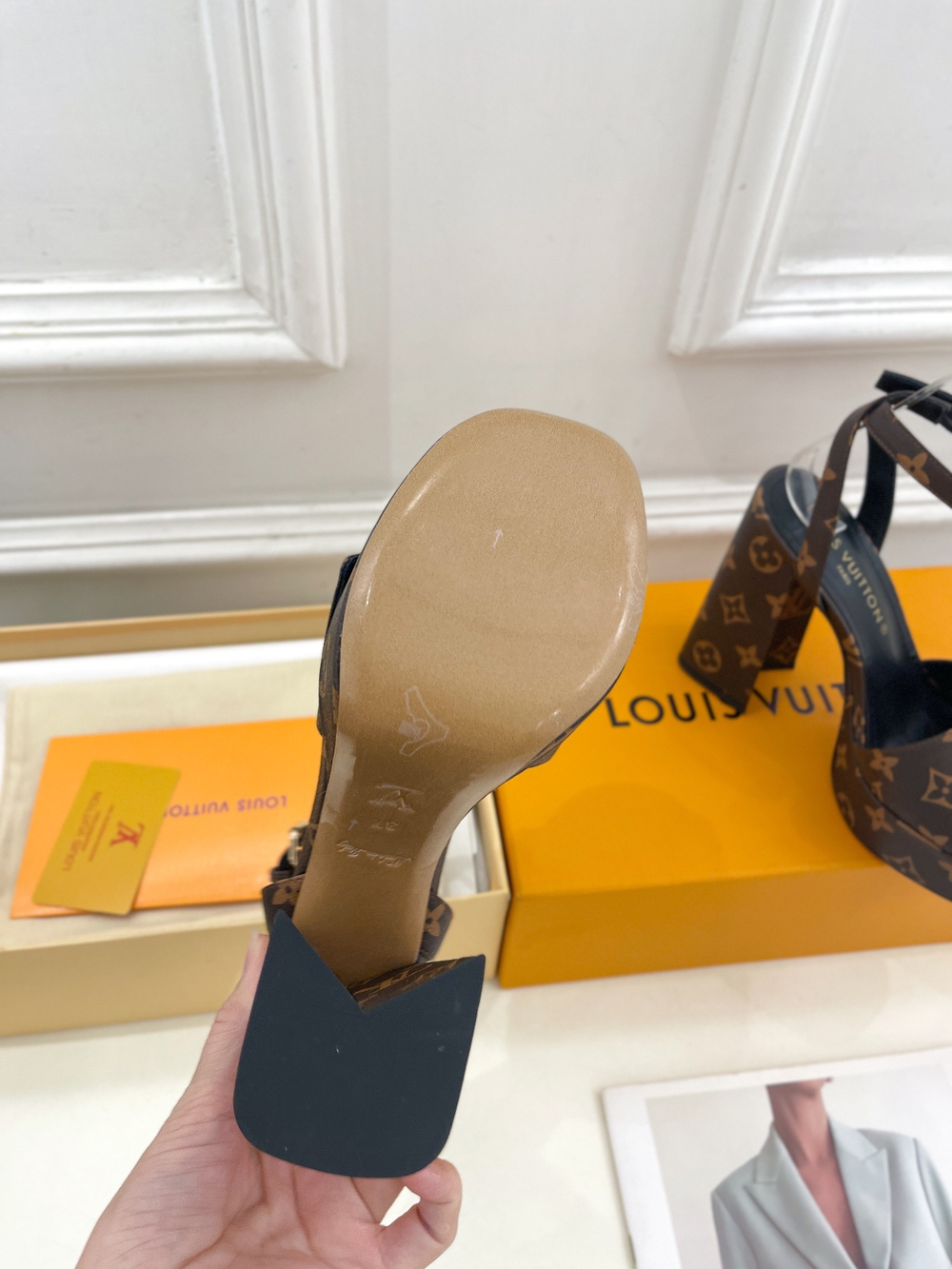 Louis Vuitton Shake Platform Sandal